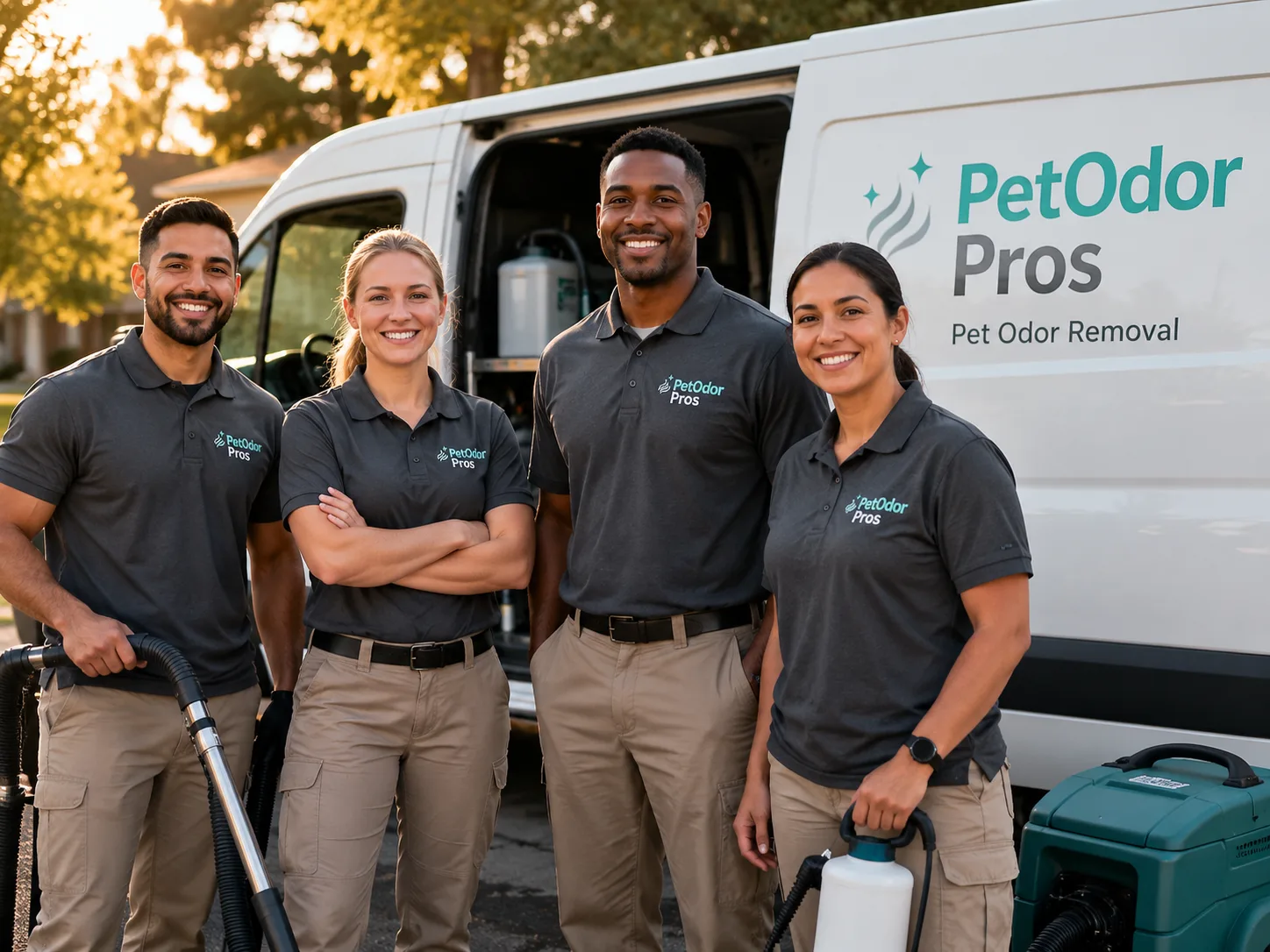 Pet Odor Removal team serving Oakville, WA